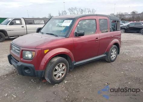 2008 Honda Element Ex from USA, damaged, VIN 5J6YH18708L015329
